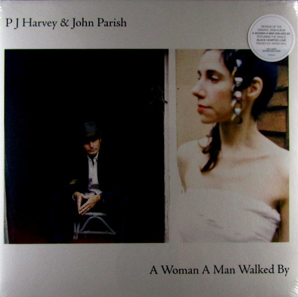 a woman a man walked by